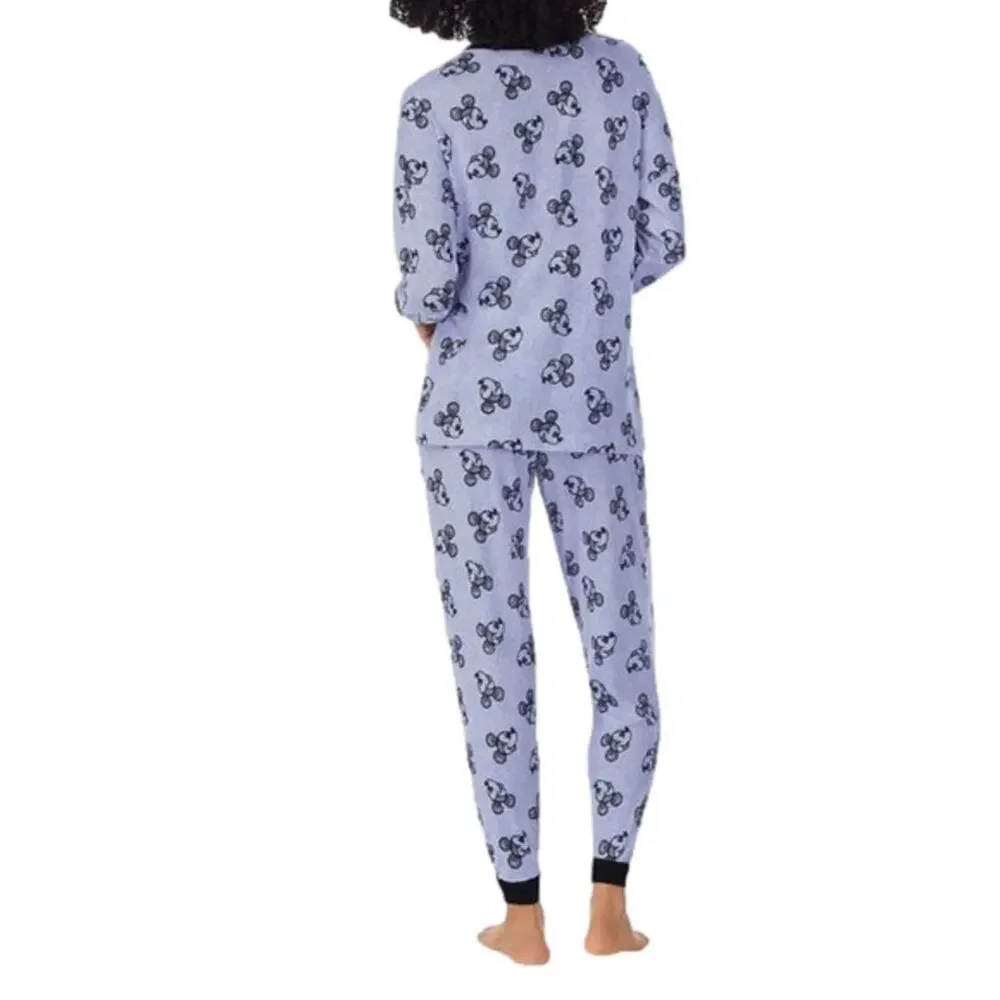Disney Women's Pajamas Set Blue Small NWT - Picture 5 of 6